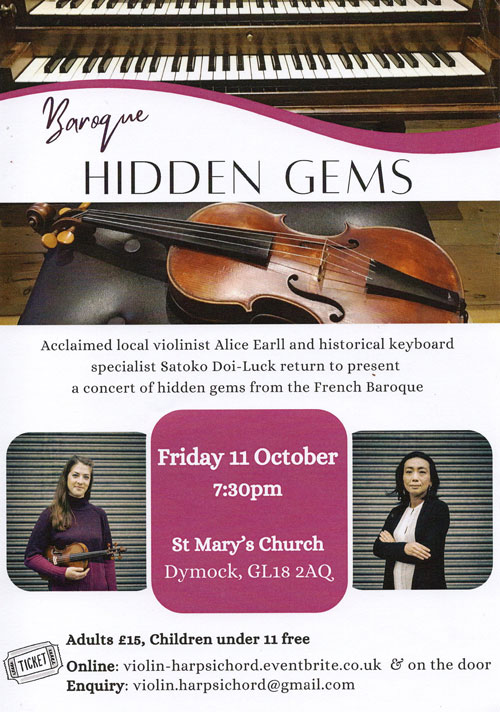 Poster, Hedden Gems Concert